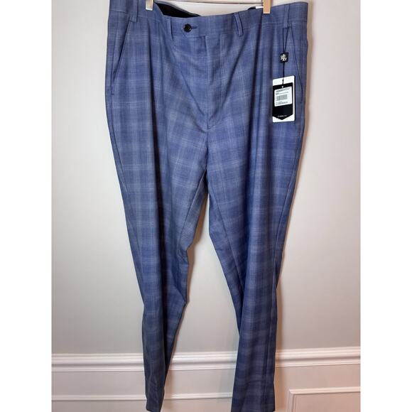 Lauren Ralph Lauren Men's Ultra Flex Pants Edgewood Blue 42Wx32L NWT $190 - Picture 4 of 11